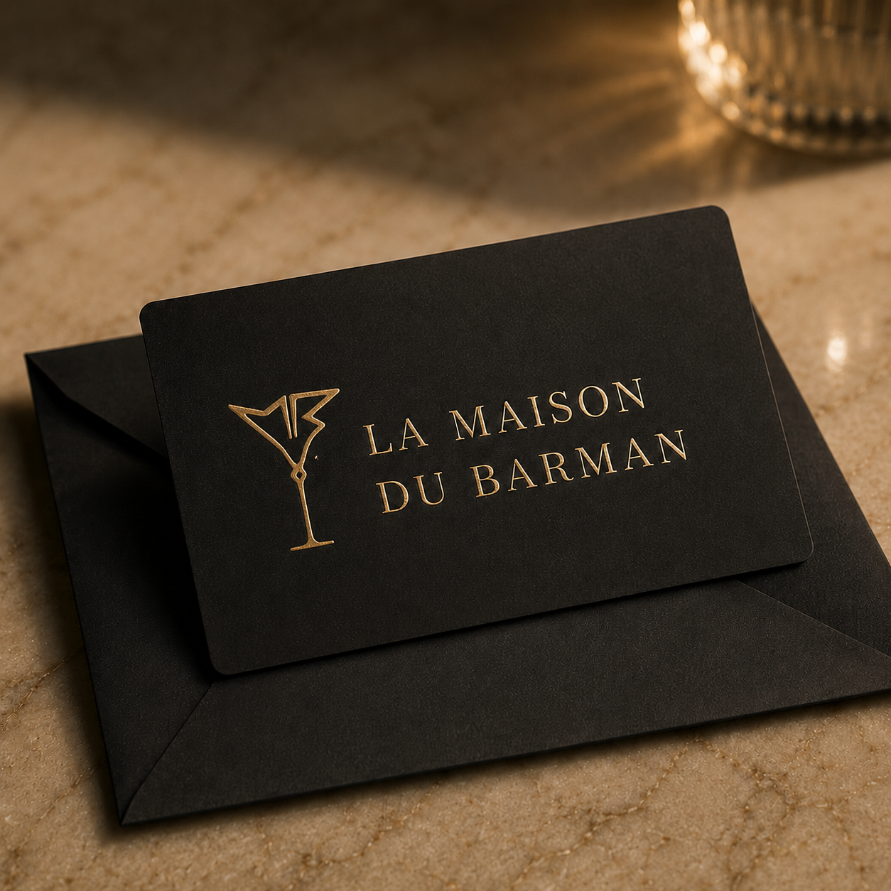 Carte cadeau premium La Maison du Barman.