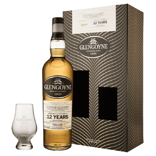 Whisky Glengoyne 12 ans 43% 70cl - Bouteille de single malt écossais non tourbé - La Maison du Barman