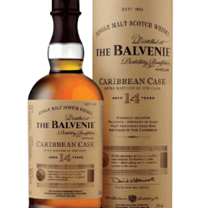 Whisky Balvenie 14 Ans Caribbean Cask 70cl - Bouteille de single malt écossais affiné en fûts de rhum - La Maison du Barman