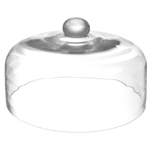 Cloche à cocktail en verre