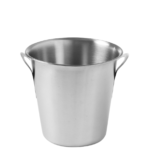 Seau à glace Tulipe Inox 18/8 - Rafraîchisseur à bouteille professionnel - La Maison du Barman