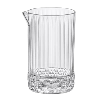 Verre à mélange America 20s - Récipient à cocktail vintage en verre - La Maison du Barman