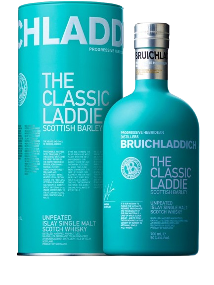 Whisky Bruichladdich Laddie Scottish Barley 70cl - Bouteille de single malt écossais non tourbé - La Maison du Barman
