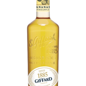 Liqueur sans alcool Ananas Giffard 70cl - Bouteille de liqueur fruitée pour mocktails - La Maison du Barman