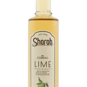 Cordial Sharab Citron Vert 500ml - Bouteille de sirop artisanal au citron vert - La Maison du Barman