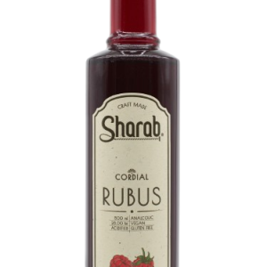 Cordial Sharab Rubus 500ml - Bouteille de sirop artisanal aux fruits rouges - La Maison du Barman