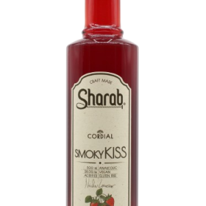 Cordial Sharab Smoky Kiss 500ml - Bouteille de sirop artisanal aux notes fumées - La Maison du Barman