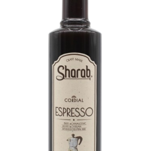Cordial Sharab Espresso 500ml - Bouteille de sirop artisanal au café - La Maison du Barman