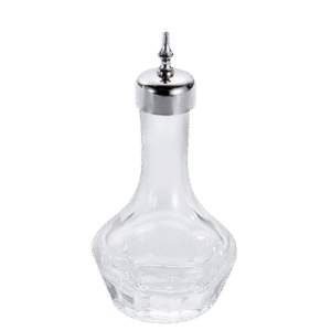 Bouteille à bitter Diamant 3cl - Petit flacon en verre taillé pour amers - La Maison du Barman