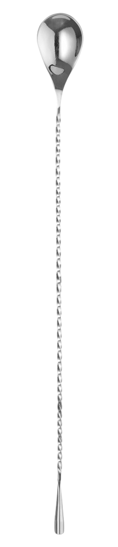 Cuillère de bar 38,5cm - Longue cuillère à mélange en acier inoxydable - La Maison du Barman