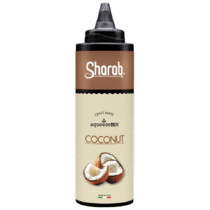 Purée Sharab Squeezer Noix de Coco 400ml - Bouteille souple de purée à la coco - La Maison du Barman