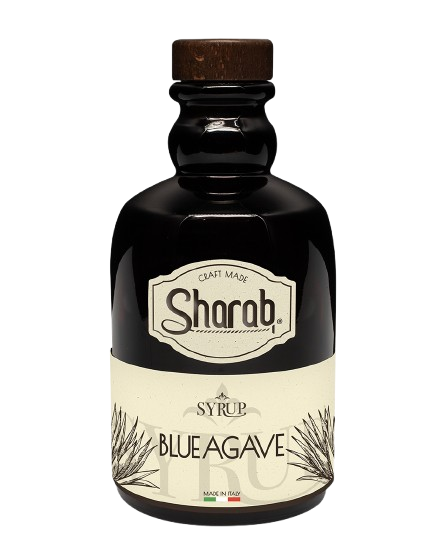 Sirop Sharab Agave Bleu 500ml - Bouteille de sirop artisanal à l'agave bleu - La Maison du Barman