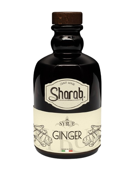 Sirop Sharab Gingembre 500ml - Bouteille de sirop artisanal au gingembre - La Maison du Barman