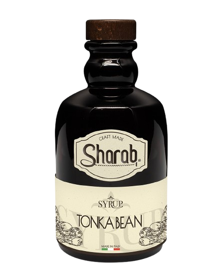 Sirop Sharab Fève Tonka 500ml - Bouteille de sirop artisanal à la fève tonka - La Maison du Barman