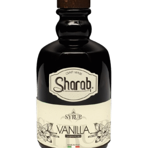 Sirop Sharab Vanille 500ml - Bouteille de sirop artisanal à la vanille - La Maison du Barman