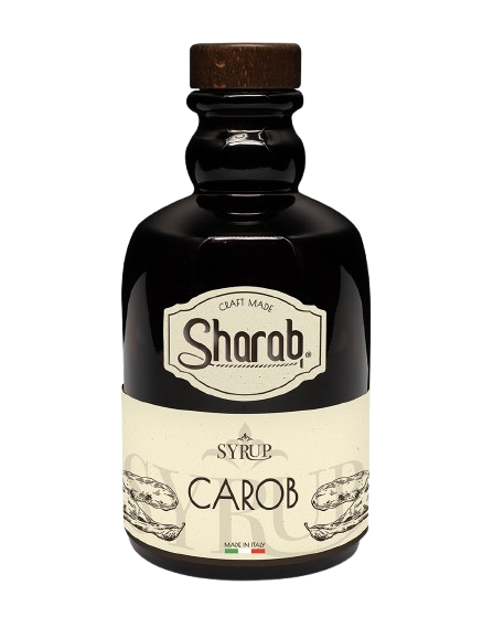 Sirop Sharab Caroube 500ml - Bouteille de sirop artisanal à la caroube - La Maison du Barman