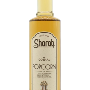 Cordial Sharab Popcorn 500ml - Bouteille de sirop artisanal au popcorn - La Maison du Barman