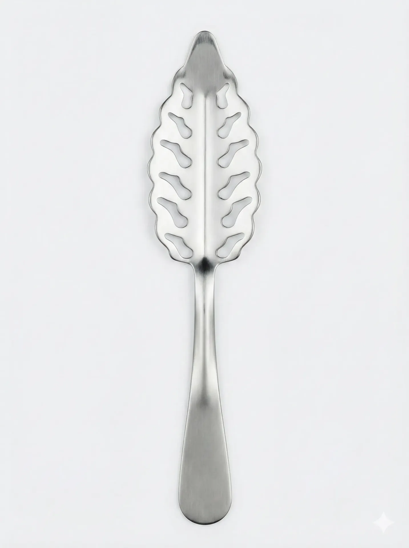 Cuillère à Absinthe Argent - Accessoire ajouré inox pour rituel du sucre - La Maison du Barman