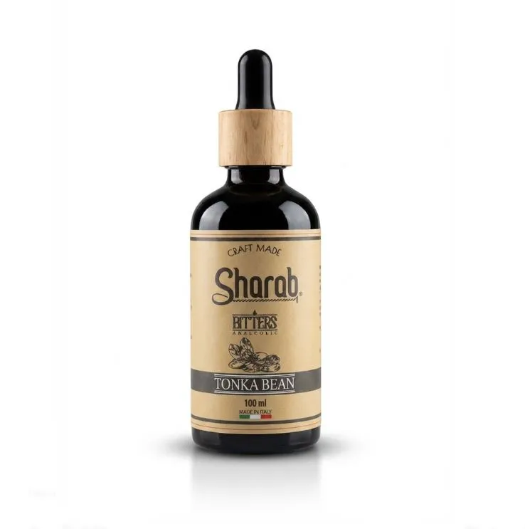 Bitter Sharab Tonka Bean Sans Alcool 50ml - Flacon de bitter artisanal à la fève tonka - La Maison du Barman