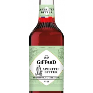 Spiritueux Sans Alcool Bitter Apéritif Giffard - Bouteille alternative bitter apéritif sans alcool - La Maison du Barman