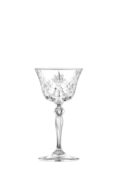 Verre Coupette Melodia 16cl x6 RCR - Coupe à cocktail en cristal vintage - La Maison du Barman