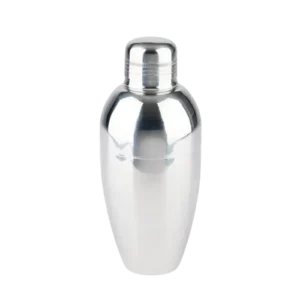 Shaker Cobbler Bomber 500ml Argent - Shaker à cocktail 3 pièces en inox - La Maison du Barman