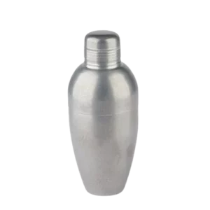 Shaker Kryos Cobbler Vintage 480ml - Shaker à cocktail 3 pièces finition acier vieilli - La Maison du Barman