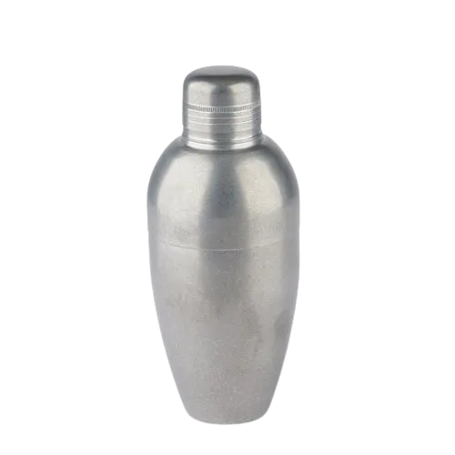 Shaker Kryos Cobbler Vintage 480ml - Shaker à cocktail 3 pièces finition acier vieilli - La Maison du Barman