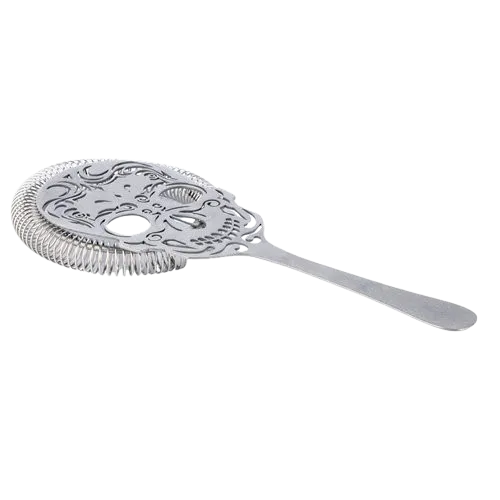 Passoire Vintage Skull Strainer - Passoire à cocktail tête de mort finition rétro - La Maison du Barman