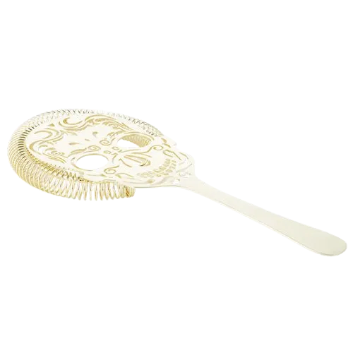 Passoire Skull Strainer Or - Passoire à cocktail tête de mort finition dorée - La Maison du Barman